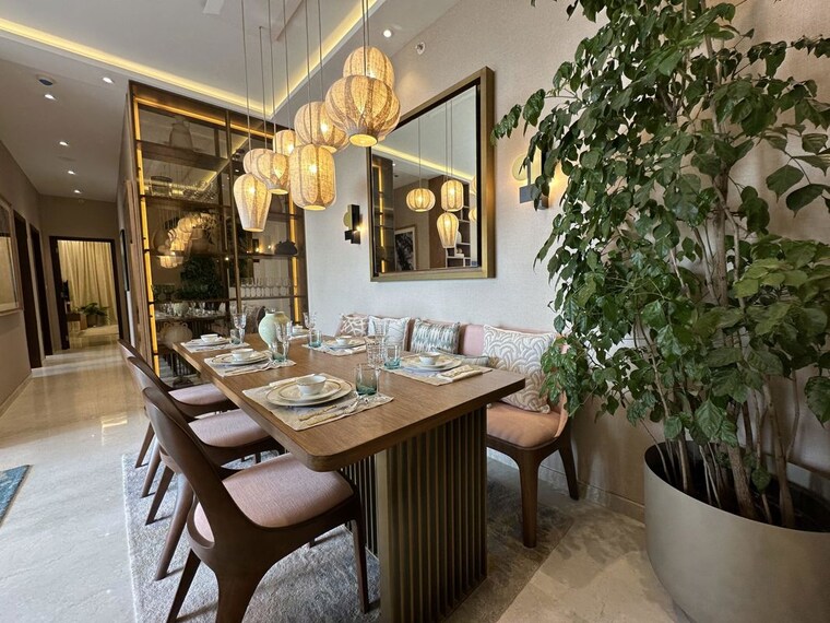 Dining area, piramal-mahalaxmi 3 Bedroom 1230 Sq.Ft. Apartment In Mahalaxmi Mumbai 9938874