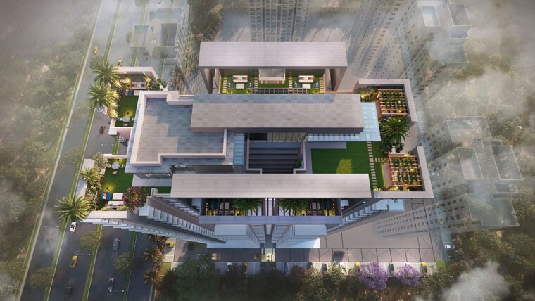 Exterior View, gaur-city-2-14th-avenue 2 Bedroom 855 Sq.Ft. Apartment In Sector 16c Greater Noida Greater Noida 9938887