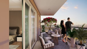 Living Room in 3 BHK Apartment at Irish Platinum, Sector 10 Greater Noida – for Sale