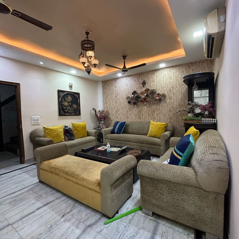 3 BHK + Study Room Builder Floor For Rent in Malviya Nagar