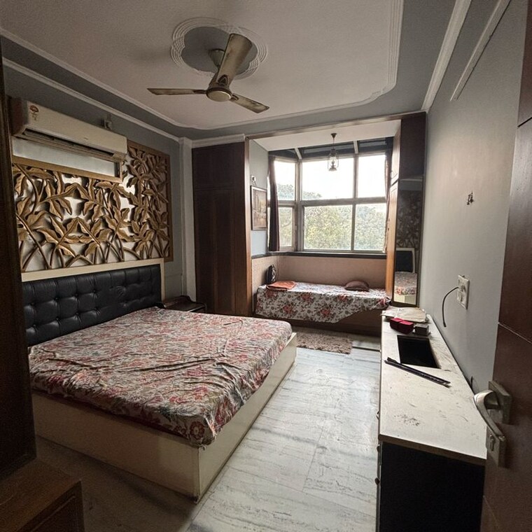 Bedroom, malviya nagar 3 Bedroom 1600 Sq.Ft. Builder Floor In Malviya Nagar Delhi 9938930