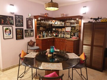 Living Room in 3 BHK Builder Floor at Richmond Town – for Rent