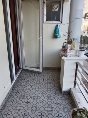 Balcony in 3 BHK Builder Floor at Dhakoli – for Sale