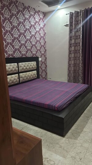 Bedroom in 3 BHK Builder Floor at Dhakoli – for Rent