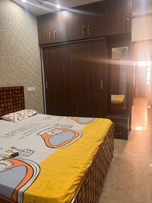 Bedroom in 3 BHK Builder Floor at Dhakoli – for Rent