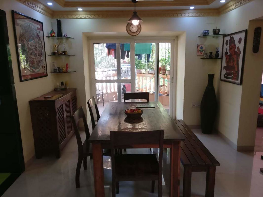 Living Room in 3 BHK Apartment at Nerul Sector 4 – for Sale