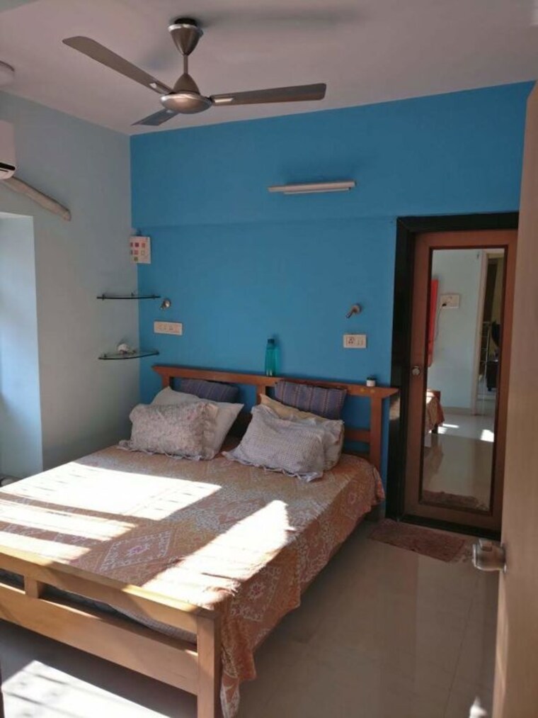Bedroom, nerul sector 4 3 Bedroom 1100 Sq.Ft. Apartment In Nerul Sector 4 Navi Mumbai 9938962