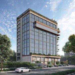  Office Space – Exterior View View at Vesu - for Rent