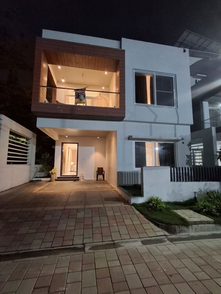 Exterior View, pruthvi-adithya-belmont-greene 3 Bedroom 3446 Sq.Ft. Villa In Tellapur Hyderabad 9938967