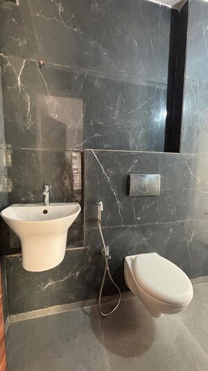 Bathroom in 2 BHK Apartment at Ishwar Gracia, Nerul – for Rent
