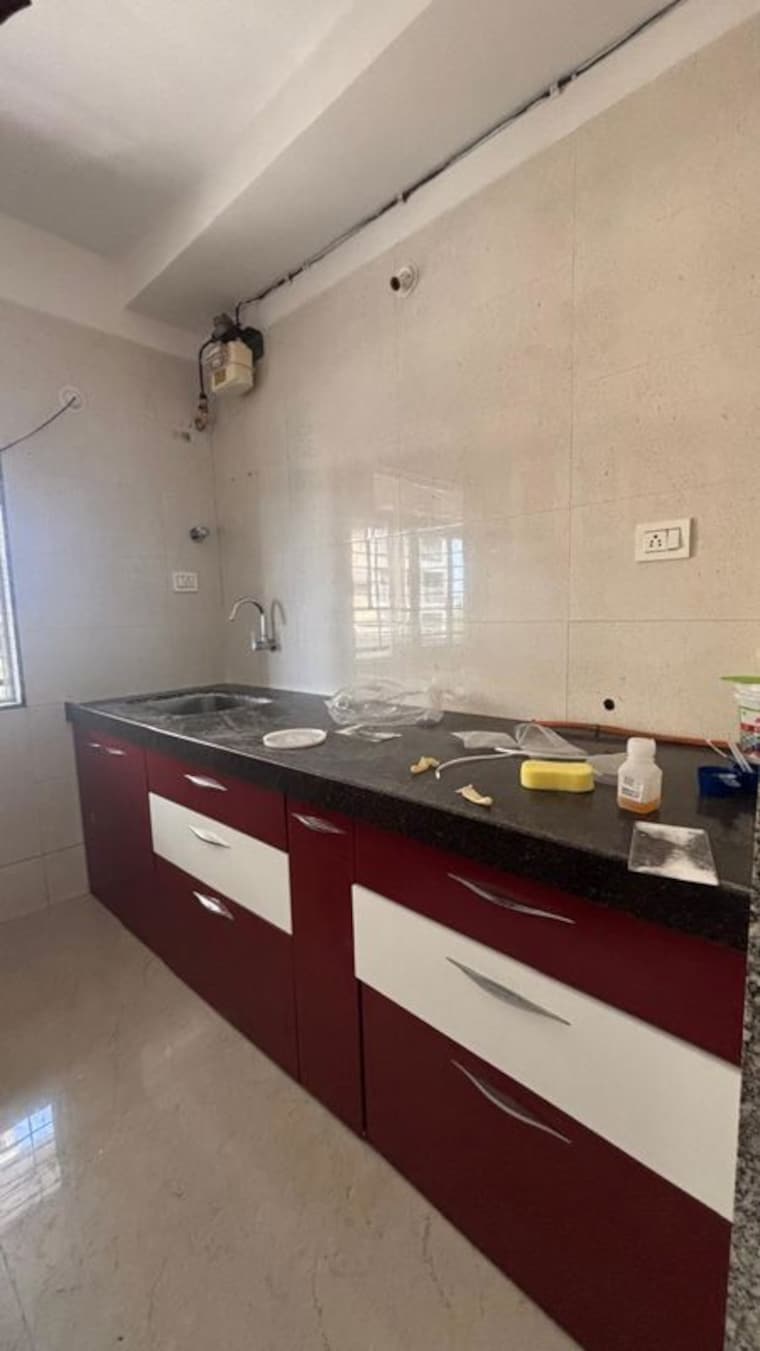 Kitchen, ishwar-gracia 2 Bedroom 1231 Sq.Ft. Apartment In Nerul Navi Mumbai 9931679