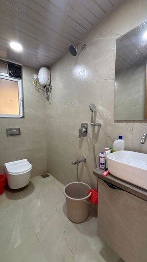 Bathroom in 2 BHK Apartment at Moreshwar 19 East, Nerul – for Rent