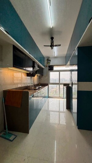 Kitchen in 2 BHK Apartment at Moreshwar 19 East, Nerul – for Rent