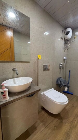 Bathroom in 2 BHK Apartment at Moreshwar 19 East, Nerul – for Rent