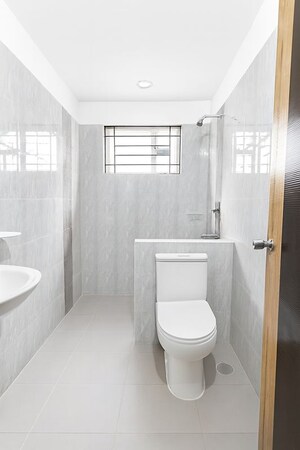 Bathroom in 3 BHK Builder Floor at Kondapur – for Rent
