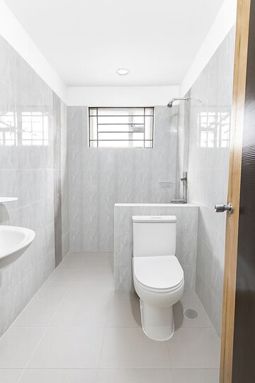 Bathroom in 3 BHK Builder Floor at Madhapur – for Rent