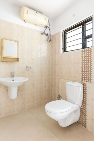 Bathroom in 3 BHK Builder Floor at Madhapur – for Rent