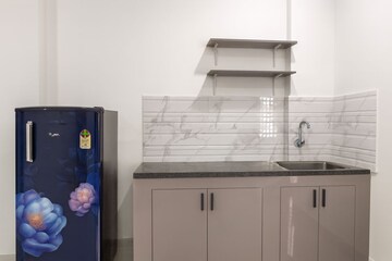 Kitchen in 1 BHK Builder Floor at Madhapur – for Rent