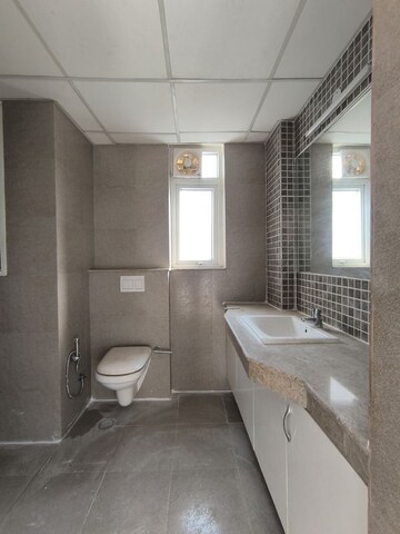 Bathroom in 3 BHK Apartment at Conscient Heritage Max, Sector 102 – for Rent