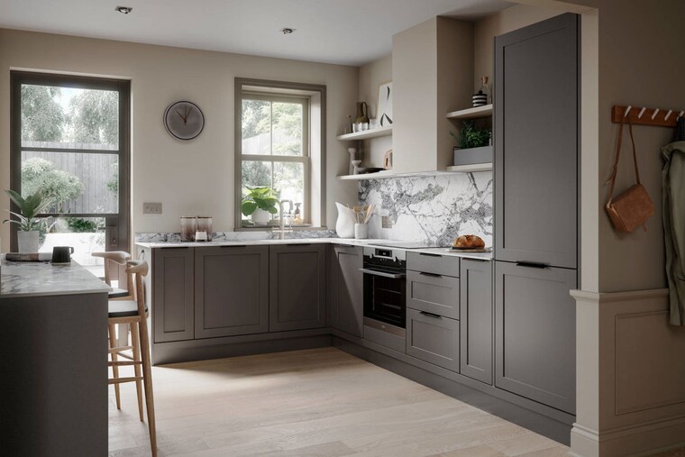 Kitchen, sector 107 2 Bedroom 1050 Sq.Ft. Builder Floor In Sector 107 Noida 9939005