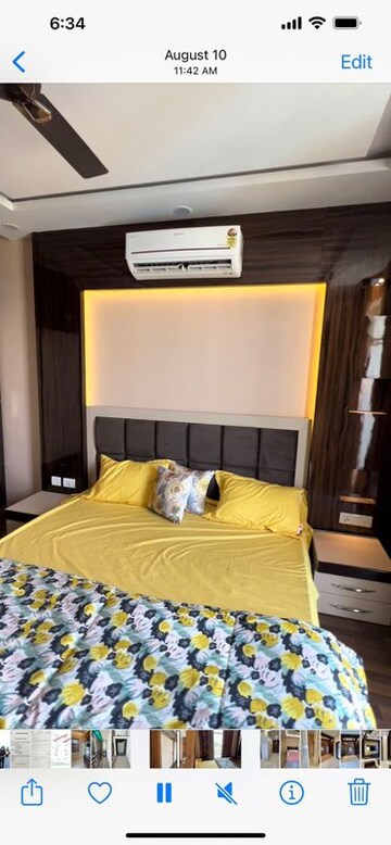 Bedroom in 3 BHK Apartment at Ansal API Celebrity Gardens, Sushant Golf City – for Rent