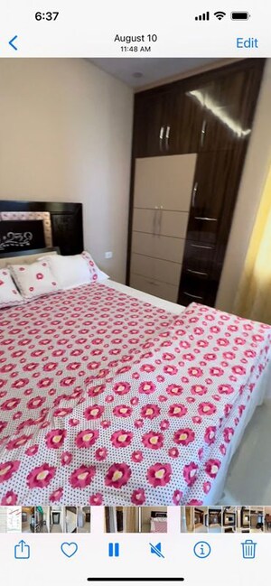 Bedroom in 3 BHK Apartment at Ansal API Celebrity Gardens, Sushant Golf City – for Rent