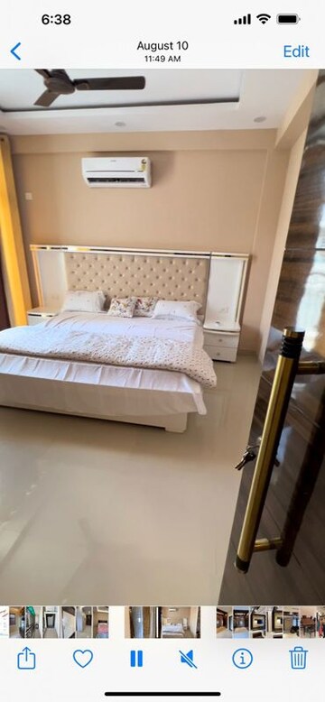 Bedroom in 3 BHK Apartment at Ansal API Celebrity Gardens, Sushant Golf City – for Rent