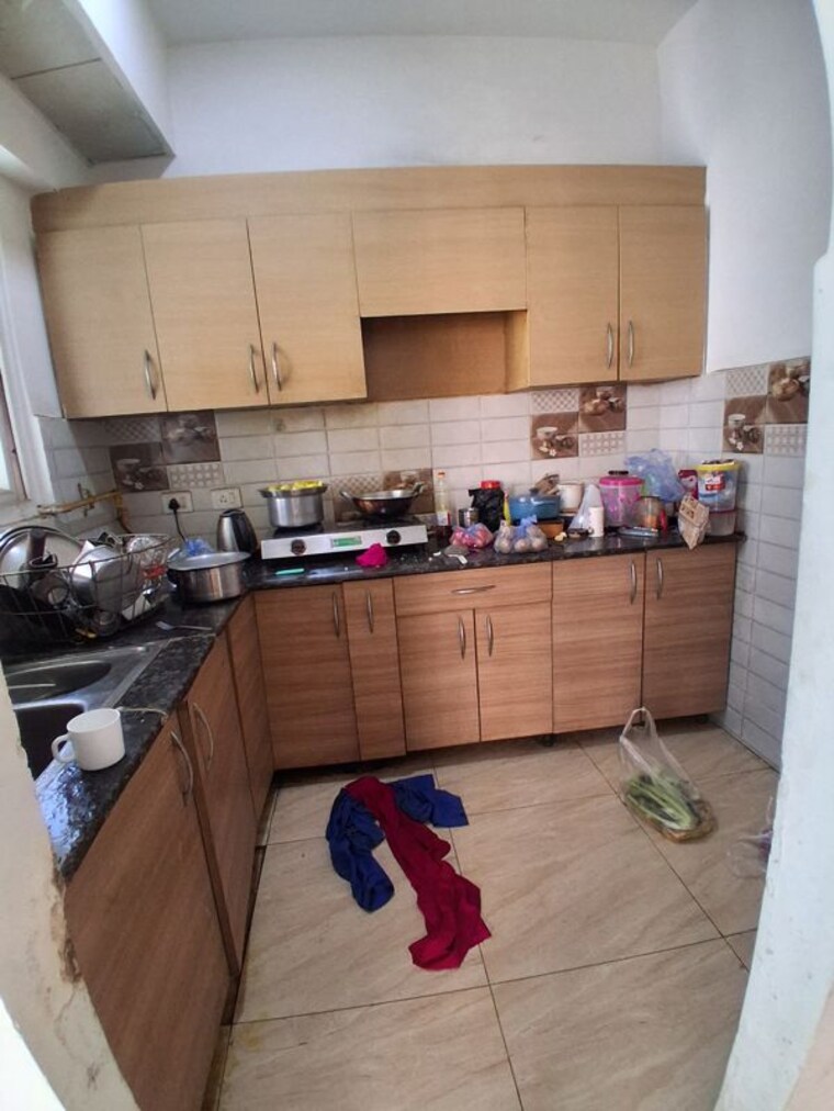Kitchen, gaur-city-2-14th-avenue 3 Bedroom 1300 Sq.Ft. Apartment In Sector 16c Greater Noida Greater Noida 9939014