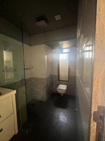 Bathroom in 4 BHK Apartment at Krypton Tower, Prabhadevi – for Rent