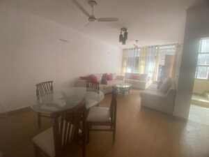 Living Room in 3 BHK Builder Floor at Kailash Hills – for Rent