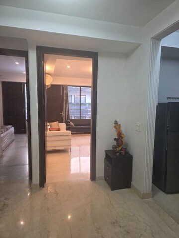 Living Room in 3 BHK Builder Floor at Greater Kailash I – for Rent