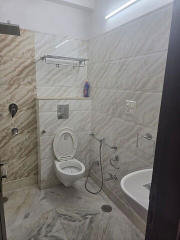 Bathroom in 3 BHK Builder Floor at Greater Kailash I – for Rent