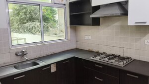 Kitchen in 2 BHK Builder Floor at Ansal API Esencia, Sector 67 – for Rent