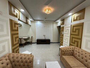 Living Room in 3 BHK Apartment at Versova Gayatri, Andheri West – for Rent