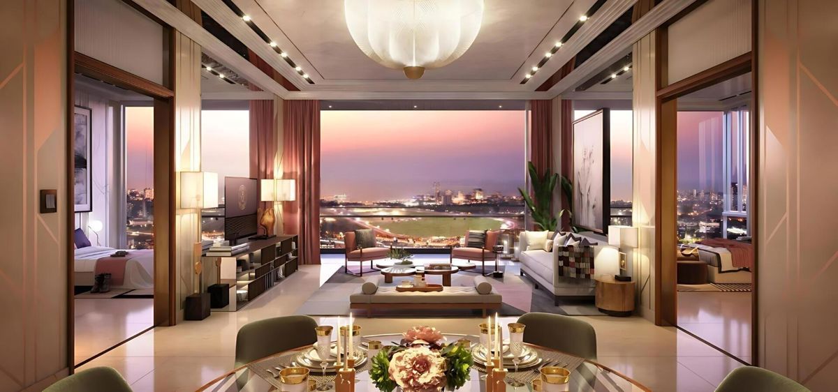 3 BHK + Pooja Room,Extra Room Apartment For Rent in Piramal Mahalaxmi