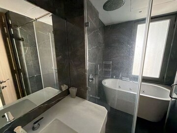 Bathroom in 4 BHK Apartment at Rustomjee Crown, Prabhadevi – for Rent