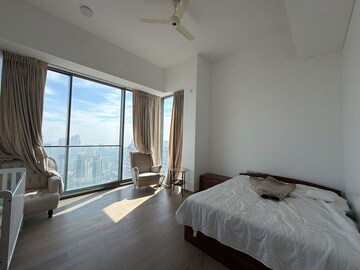 Bedroom in 4 BHK Apartment at Rustomjee Crown, Prabhadevi – for Rent