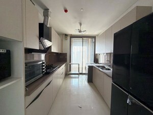 Kitchen in 4 BHK Apartment at Rustomjee Crown, Prabhadevi – for Rent