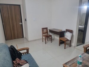 Living Room in 3 BHK Apartment at Lodha Amara, Kolshet Road – for Rent