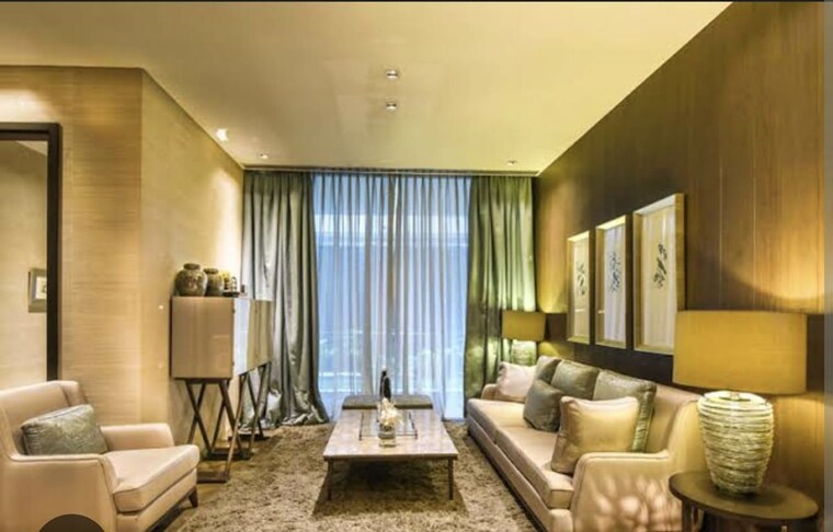 Living Room, sheth-auris-serenity-tower-2 2 Bedroom 805 Sq.Ft. Apartment In Malad West Mumbai 9939117