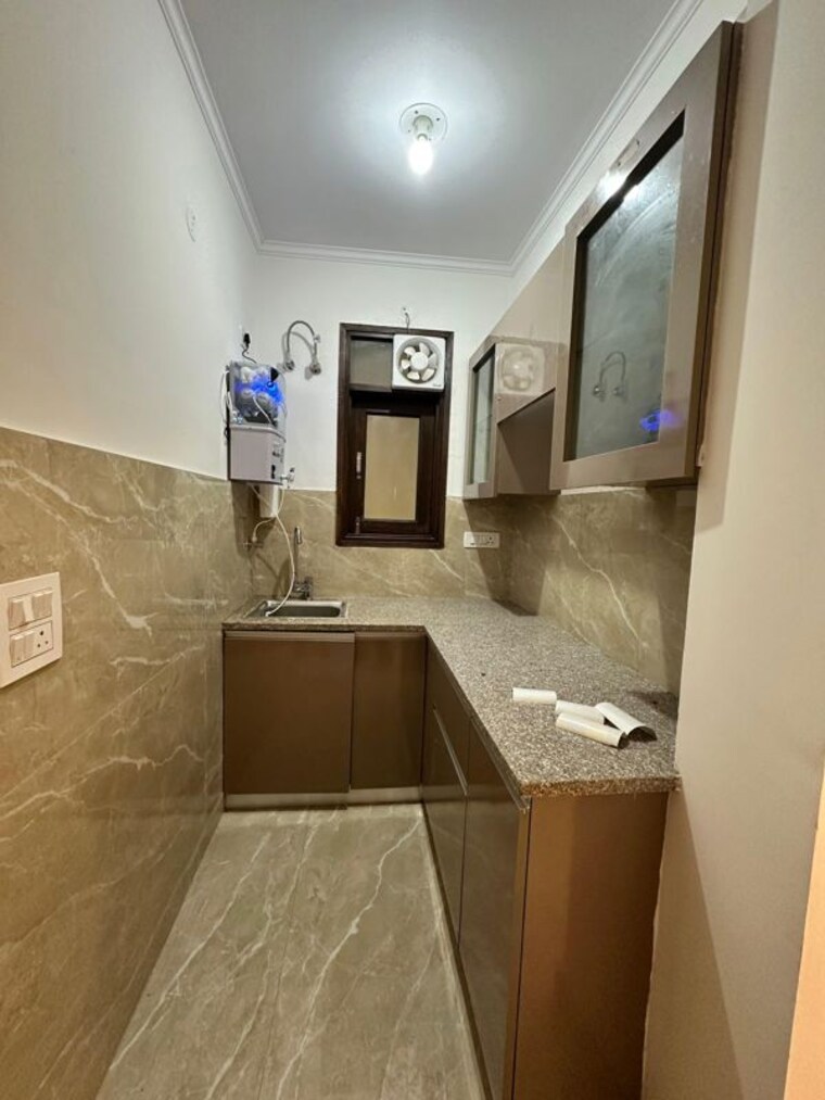 Kitchen, chattarpur 2 Bedroom 800 Sq.Ft. Builder Floor In Chattarpur Delhi 9939129