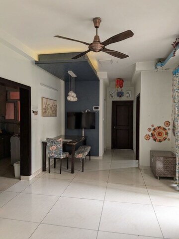 Living Room in 2 BHK Apartment at Prestige Lakeside Habitat, Varthur – for Rent