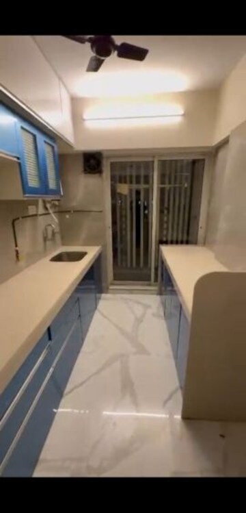 Kitchen in 2 BHK Apartment at Blumen Apartments, Vikhroli West – for Rent