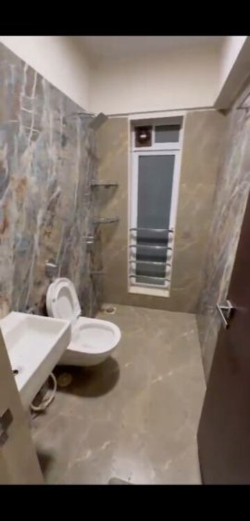 Bathroom in 2 BHK Apartment at Blumen Apartments, Vikhroli West – for Rent