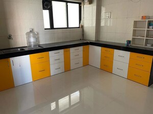 Kitchen in 3 BHK Apartment at Rahul Towers, Kothrud – for Rent