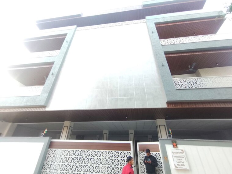 Exterior View, gomti nagar 1 Bedroom 1090 Sq.Ft. Independent House In Gomti Nagar Lucknow 9939173