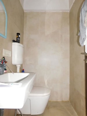 Bathroom in 2 BHK Apartment at Runwal Symphony, Santacruz East – for Rent