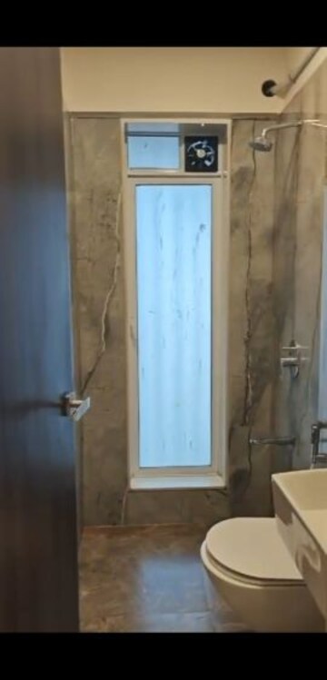 Bathroom in 1 BHK Apartment at Blumen Apartments, Vikhroli West – for Rent