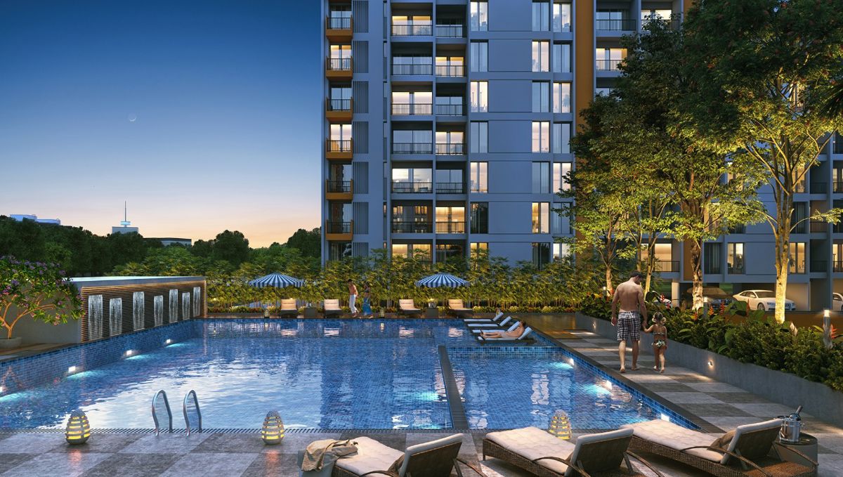 2 BHK Apartment For Sale in Majestique Rhythm County