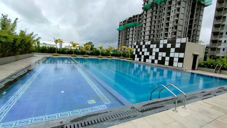 Swimming Pool, majestique-rhythm-county 2 Bedroom 977 Sq.Ft. Apartment In Handewadi Pune 9939178